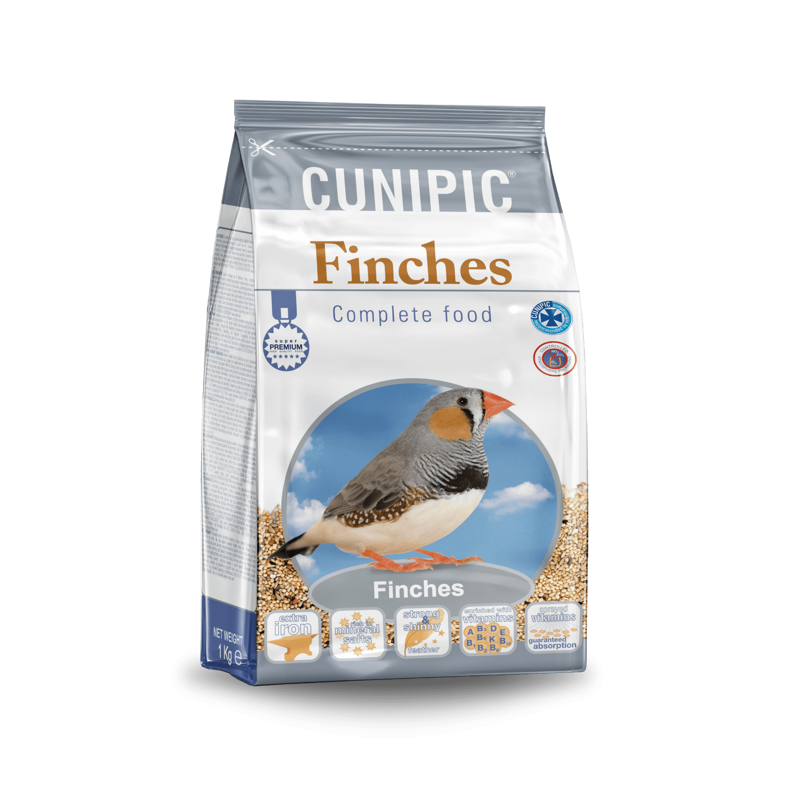 Alimentación Súper Premium para Tropicales 1 Kg Cunipic