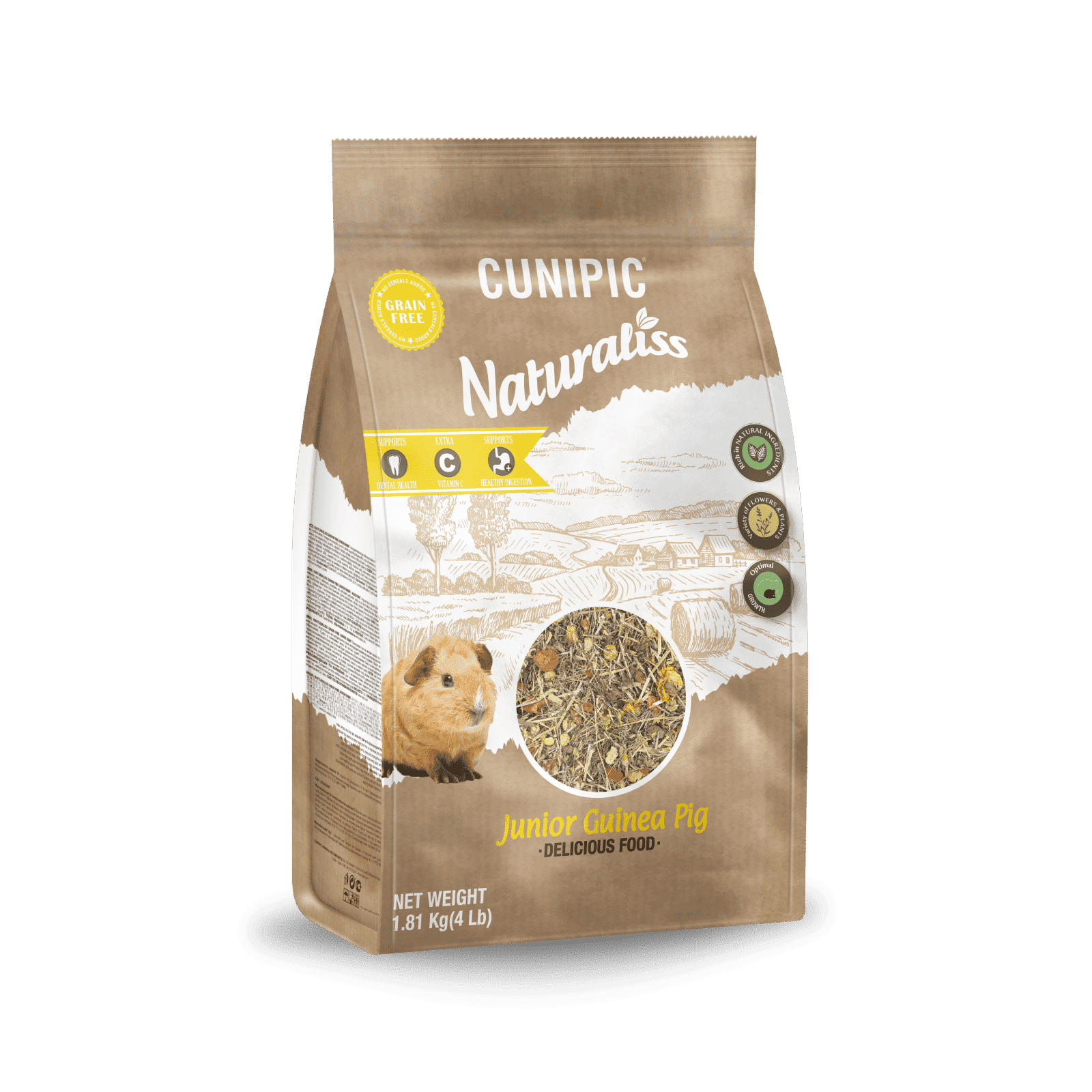 Naturaliss Cobaya junior 1,81 Kg Cunipic