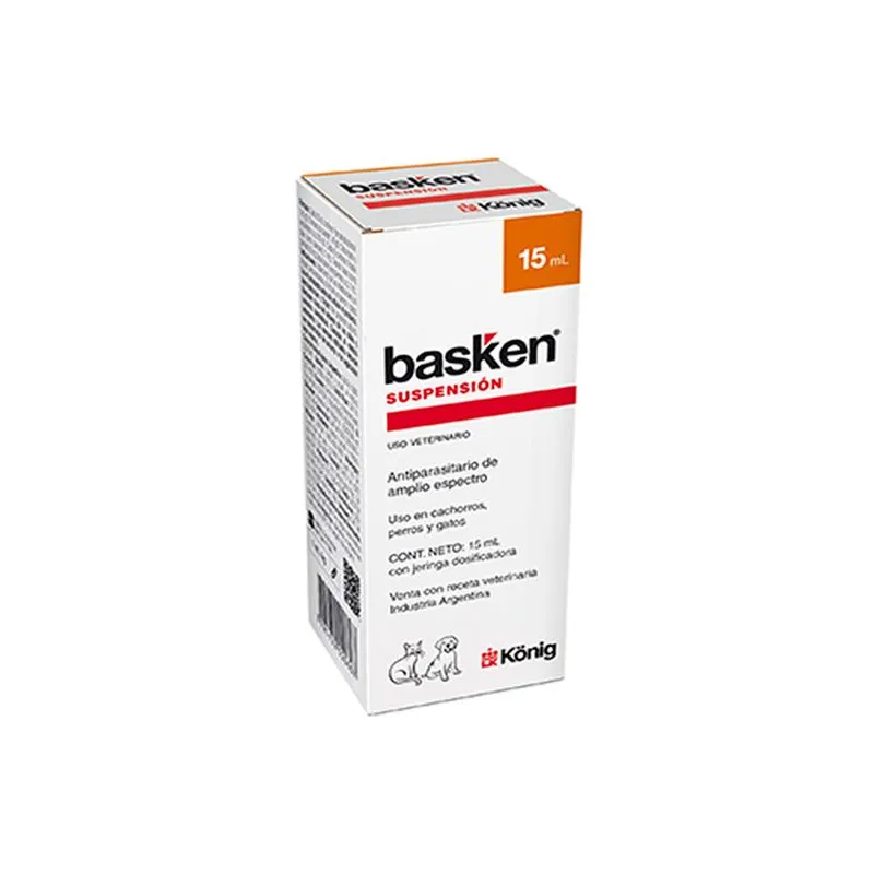 Antiparasitario Basken Suspensión 15 ml