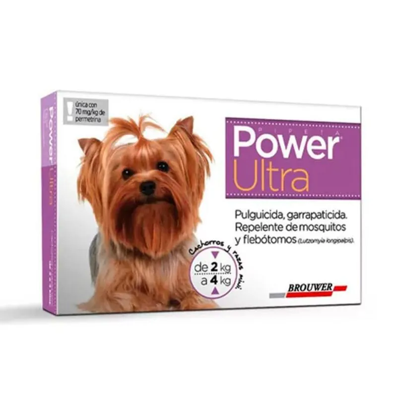 Pipeta Perro Power Ultra de 2 a 4 kg
