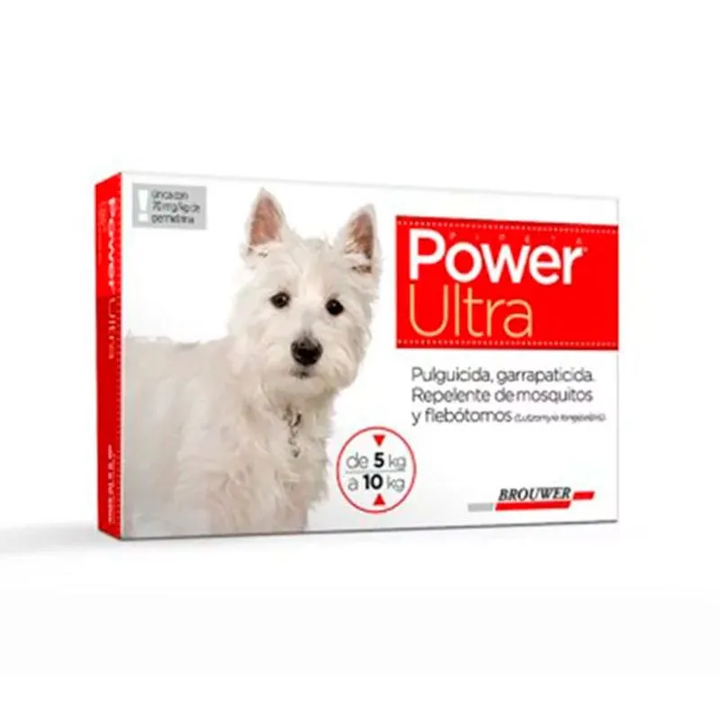 Pipeta Perro Power Ultra de 5 a 10 kg
